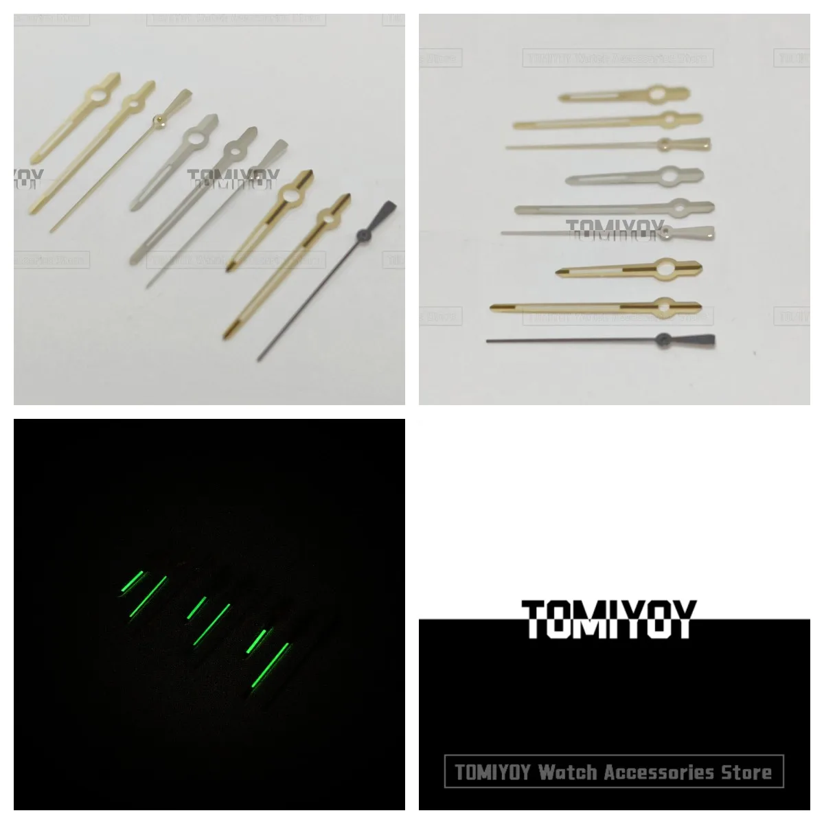 

Gold Black Silver With Green Luminous Vintage Watch Hands Fit For TITONI Cosmo King 797 Series 2824 2834 2836 2846 Movements