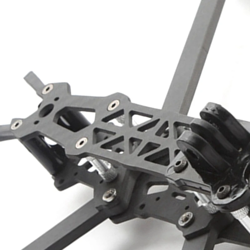 Mark4 225mm quadro de drone fpv fibra de carbono quadro de vôo de longa distância rc drone modificação acessórios preto