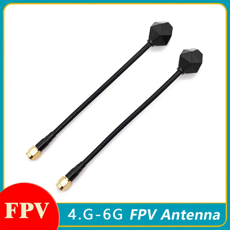 4.9GHz 5.8GHz Antenna RHCP SMA RPSMA 3dBi Gain Omnidirectional FPV Antenna 15CM for RC Long Range Drone Model Part