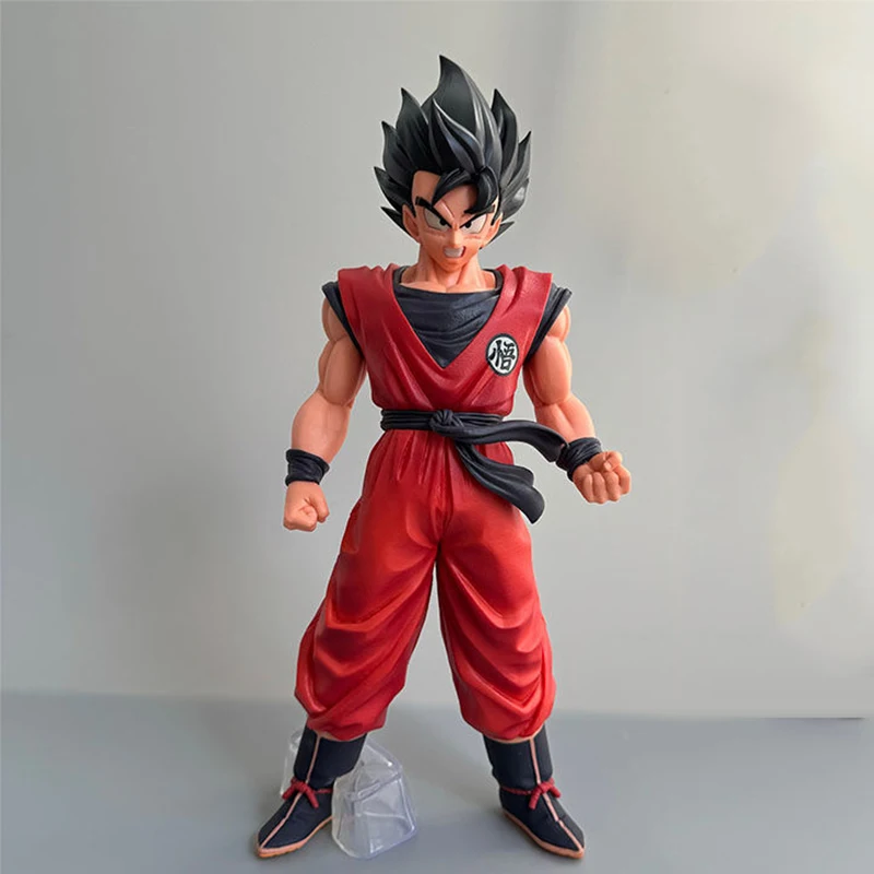 

24cm Dragon Ball Z Figures Model Kaiouken Figurine Son Goku Action Figure Super Saiyan Standing Doll Pvc Collection Statue Toys