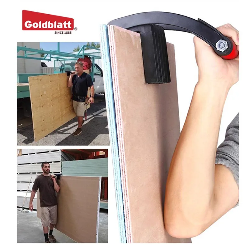 

Профессиональный инструмент для подъема фанеры и инструмент для переноски гипсокартона, ручка для переноски гипсокартона для одного человека