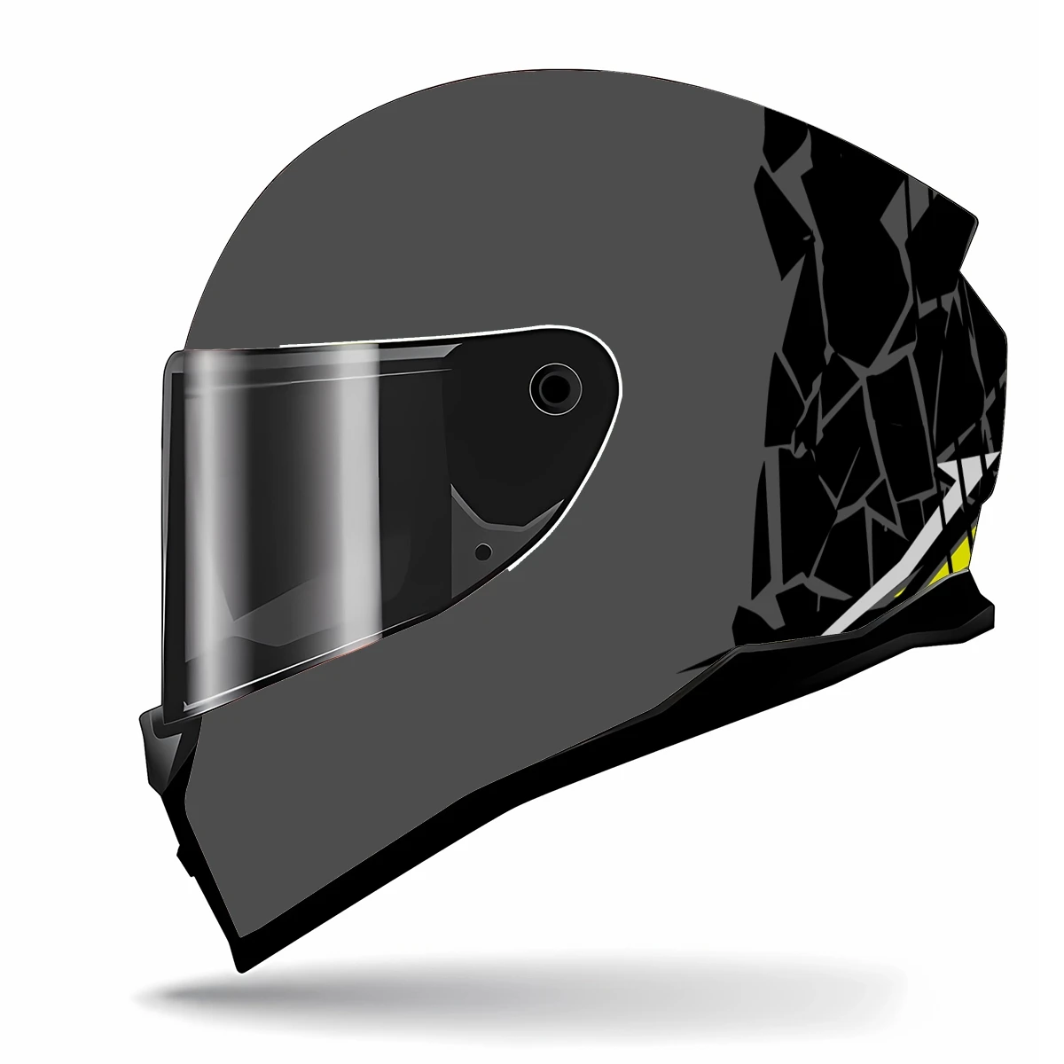 Irregular gravel stripes Motorcycle Helmet Stickers Self Adhesive Racing Custom Helmet Decal Wrap Vinyl Decal Stickers