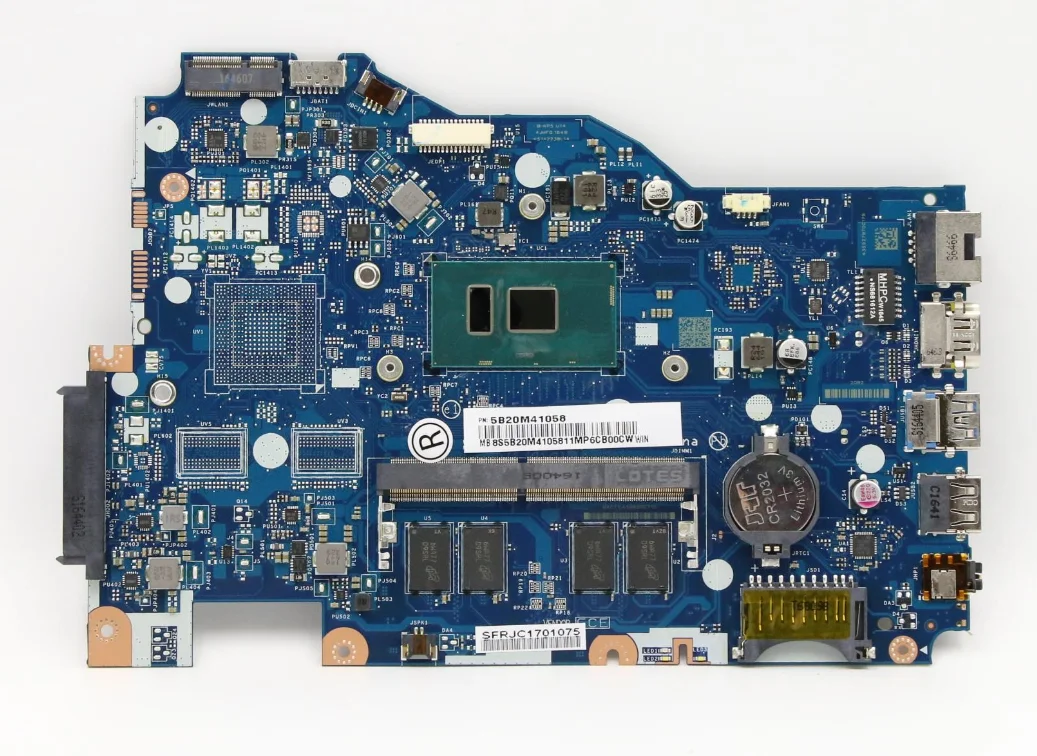 Laptop Motherboard para Lenovo IdeaPad, LA-D562P, 110-15ISK, Motherboard com CPU, I3-6006U, 6100U RAM, 4G, DDR4, 100% Teste de Trabalho