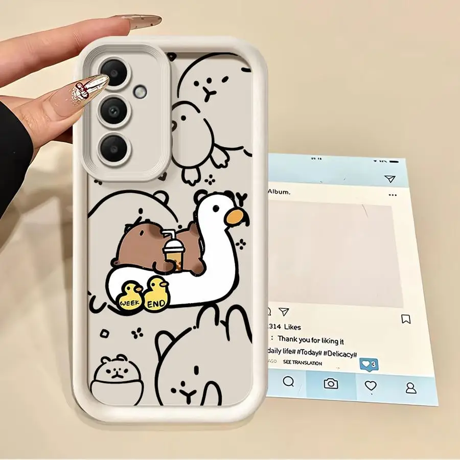 

Caypabara Beautiful Phone Case for Samsung Galaxy A51 A52 A15 A72 A71 A55 A06 A25 A35 A73 A54 A53 TPU Soft