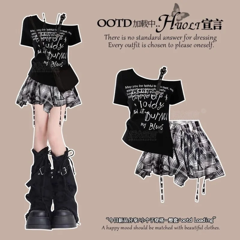 

Girls' Summer Dopamine Outfit2026New stylish short-sleeved two-piece dress set for baby girls
