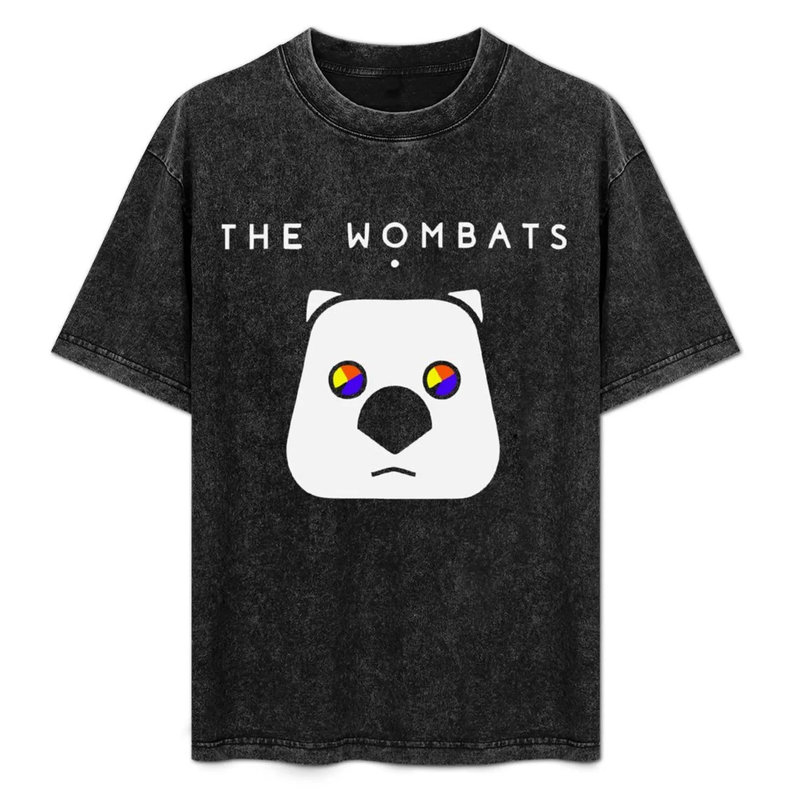 

the wombats logo For Fans T-Shirt oversizeds customs design your own mens clothing