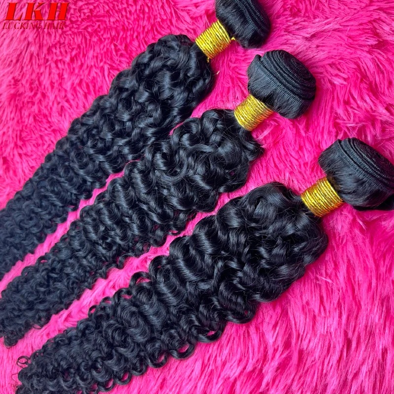 100% Unprocessed Indian Remy Human Hair Weave Extensions Wet and Wavy Hair Bundles cheveux humain 12A Water Wave Bundle Deals