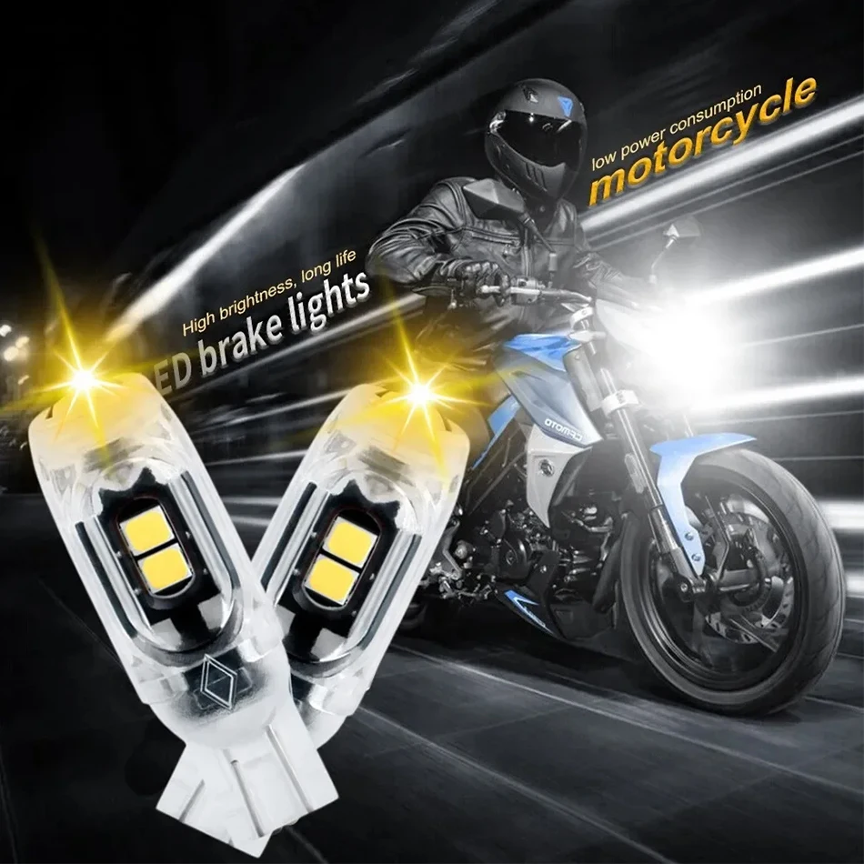 T10 Car Strobe Light 2835 5SMD High Brightness Motorcycle LED Flashing License Plate Light 5W5 Infinite Decoding Clearance Lamps