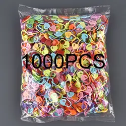 Mix-Color Plastic Small Clip Locking Stitch Marker Crochet Latch Knitting Needle Resin Clip Hook Sewing Tool 100/150/500/1000pcs