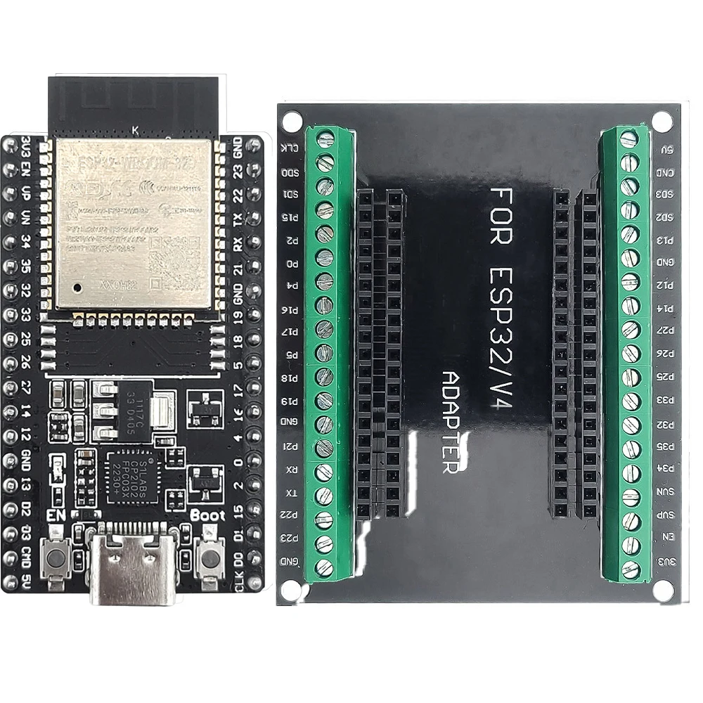 Płytka rozwojowa ESP32 z zestawem rozszerzeń GPIO, moduł ESP32-32D BT Wifi, USB Type-C CP2102, ESP32-DevKitC 38PIN — zdjęcie produktu 4