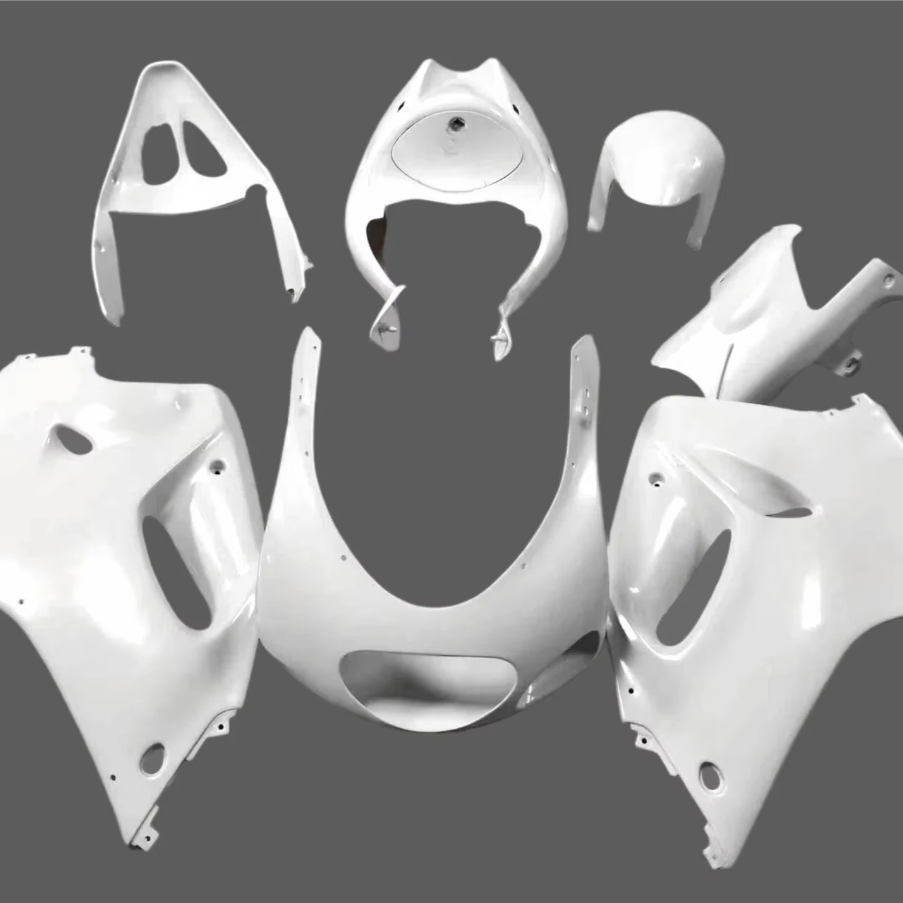 Unpainted ABS  Plastic Injection Raw Blank Fairing Wholesale  for Suzuki RGV250VI 2023  Motorcycle Fairing Kit
