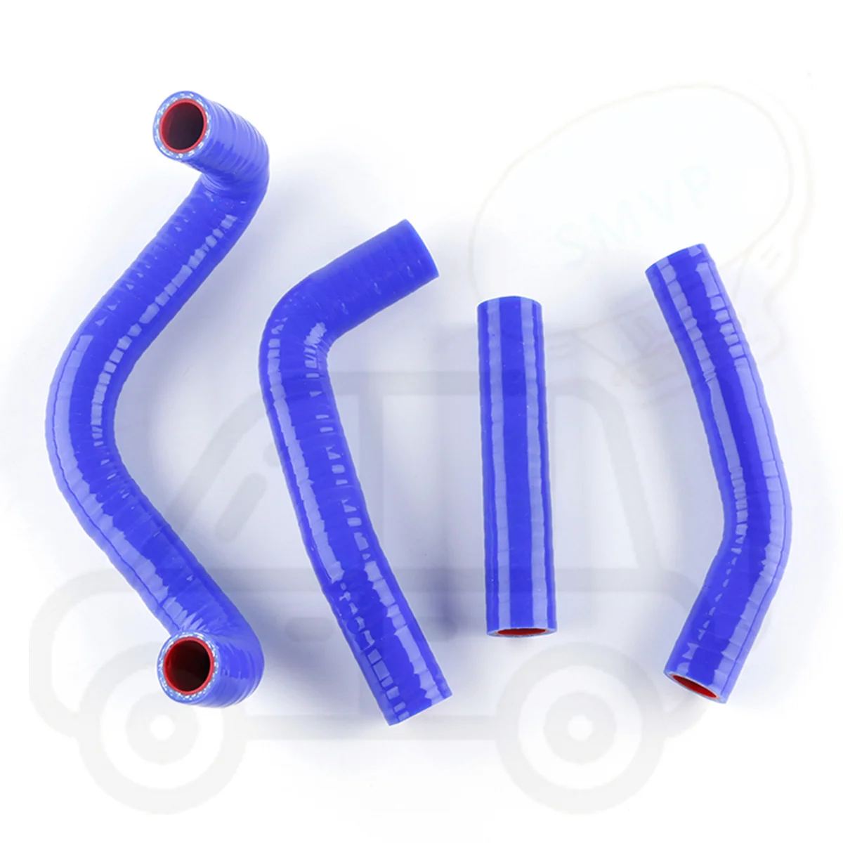 

4PCS 3PLY Silicone Radiator Coolant Tube Hose For 2009-2012 KTM 50SX 50 SX Replacement Parts 2010 2011 11 Colors Upper and Lower