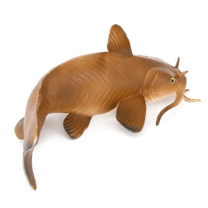 Children's Simulation Aquatic Animal Catfish Model Toy Solid Static Ornaments Action Figure Model Toy Kid Gifts