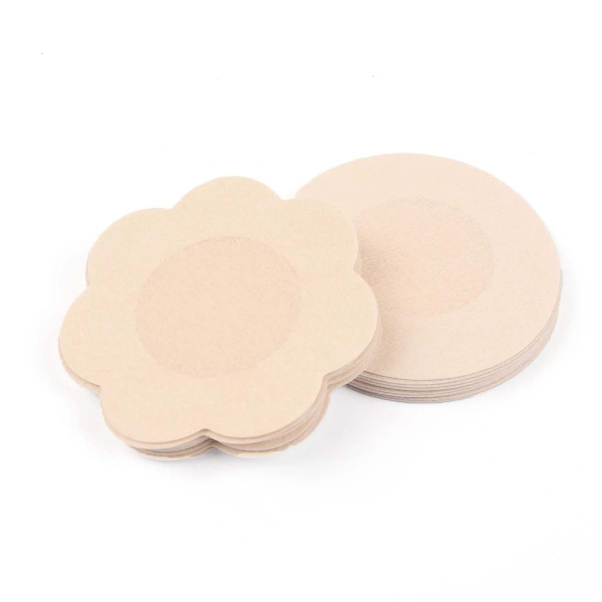 Disposable non-woven fabric breast patch, breathable invisible chest patch nipple cover dew point protection
