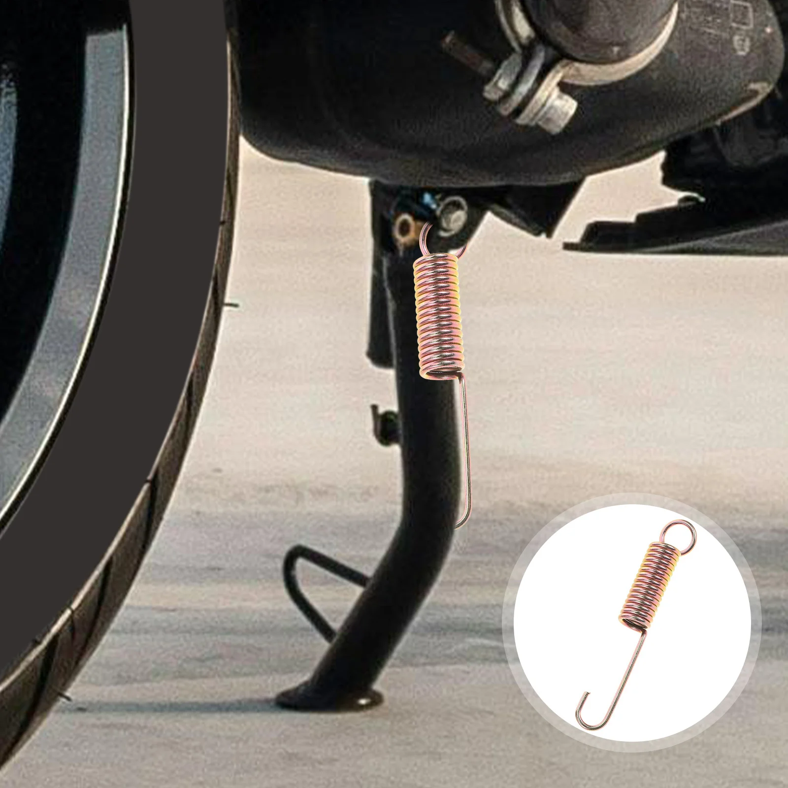 

Heavy Duty For Electric Bike Kickstand Universal Motorcycle Tension Return Spring Replacement Stainless Steel Motorcycle