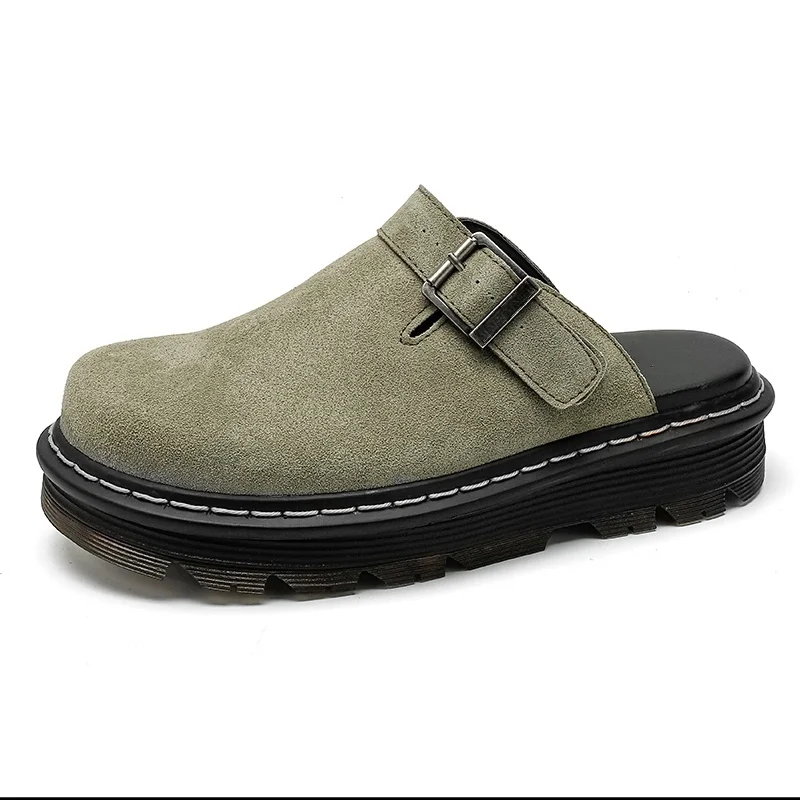Dames Platform Mules Kurk Zool Unisex Klompen Slippers Watergolfzool Antislip Heren Sandalen Met Voetboogondersteuning