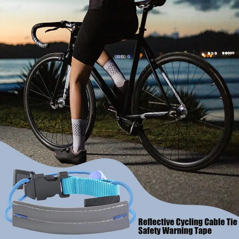 

Reflective Ankle Bands For Cycling Reflective Running Gear Cycle Pant Leg Strap Adjustable Night Walking Accessories For Running