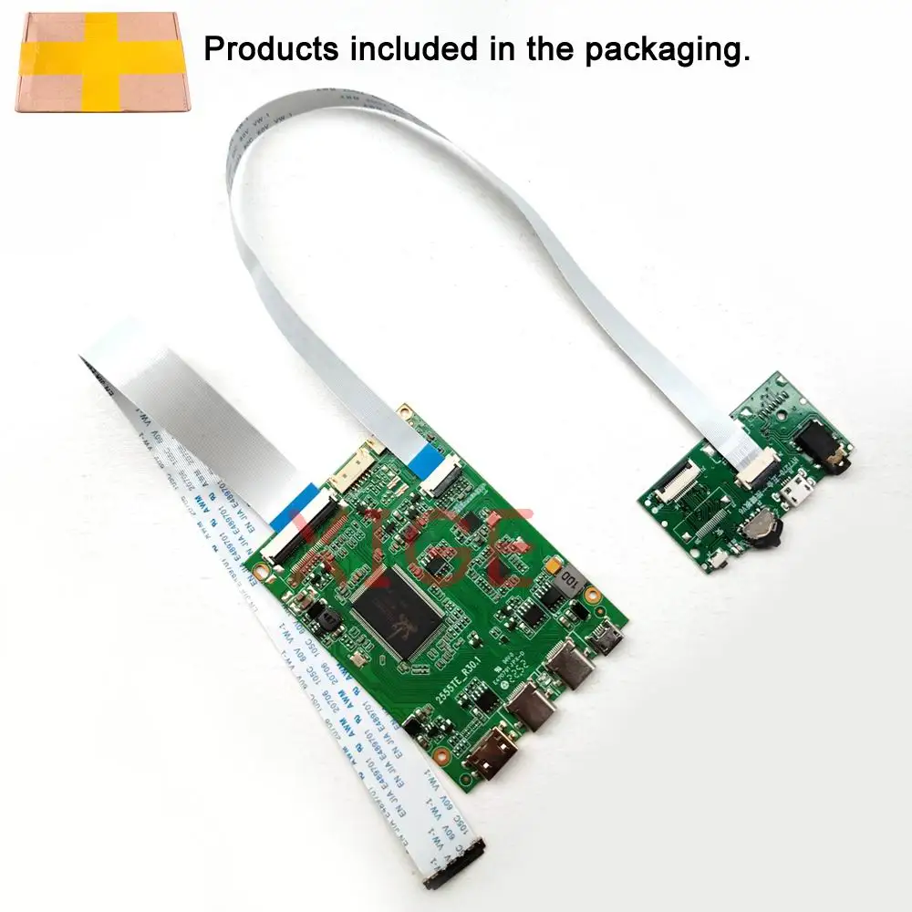 

LCD Controller Driver Board For LP156WH2-TPA1 LP156WH4-TPA1 DIY Kit EDP 30-Pin 2TYPE-C Laptop Matrix Mini-HDMI 1366x768 15.6"