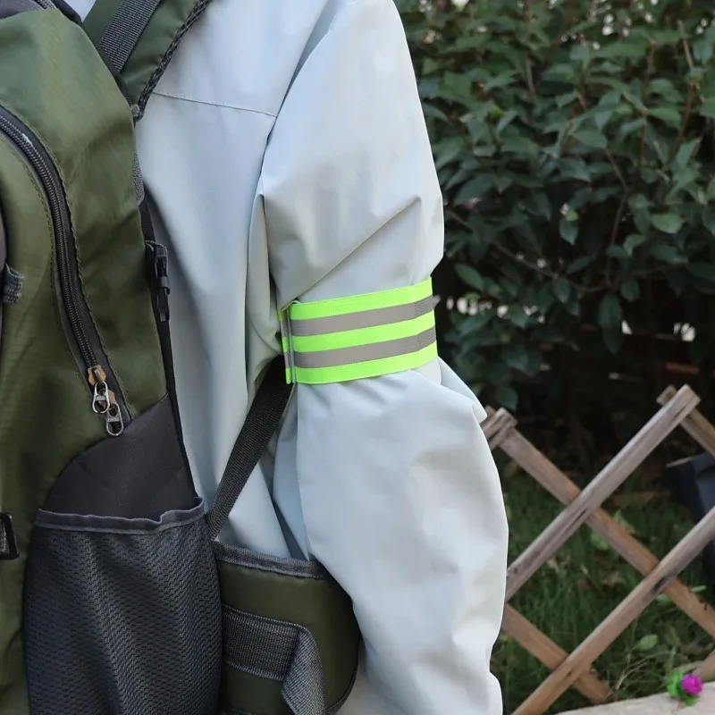 20/2x شرائط عاكسة عالية الوضوح للمعصم الذراع الكاحل الساق ليلة المشي الدراجات الجري الركض التنزه عاكس الشريط الفرقة