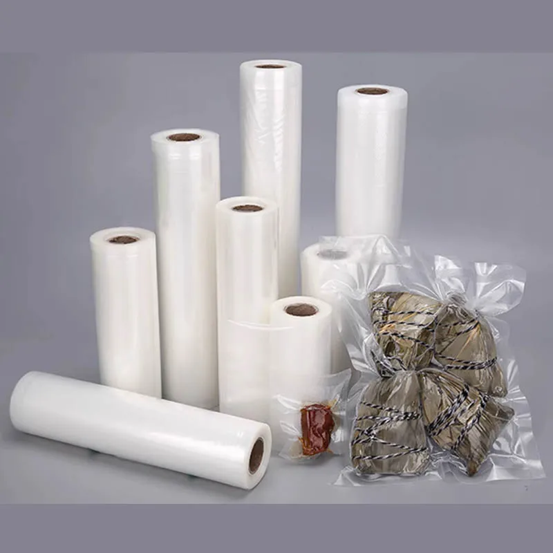 

15*500cm Rolls Vacuum Bags for Food Sauage Textured Storage Packaging Bag for Vacuum Sealer Meat Fruits Vegetables Kitchen Tools