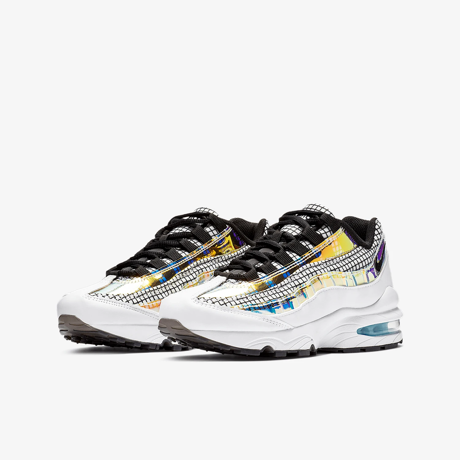 

Nike genuine seasonal new AIR MAX 95 LV8 (GS) women's sports shoes BQ7218-100