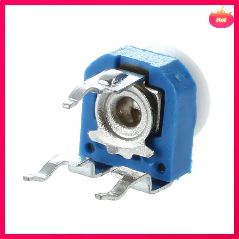 ABYP 20Pcs 6Mm 10K Ohm Horizontal Pot Variable Cermet Potentiometer Trimmer Resistor UK