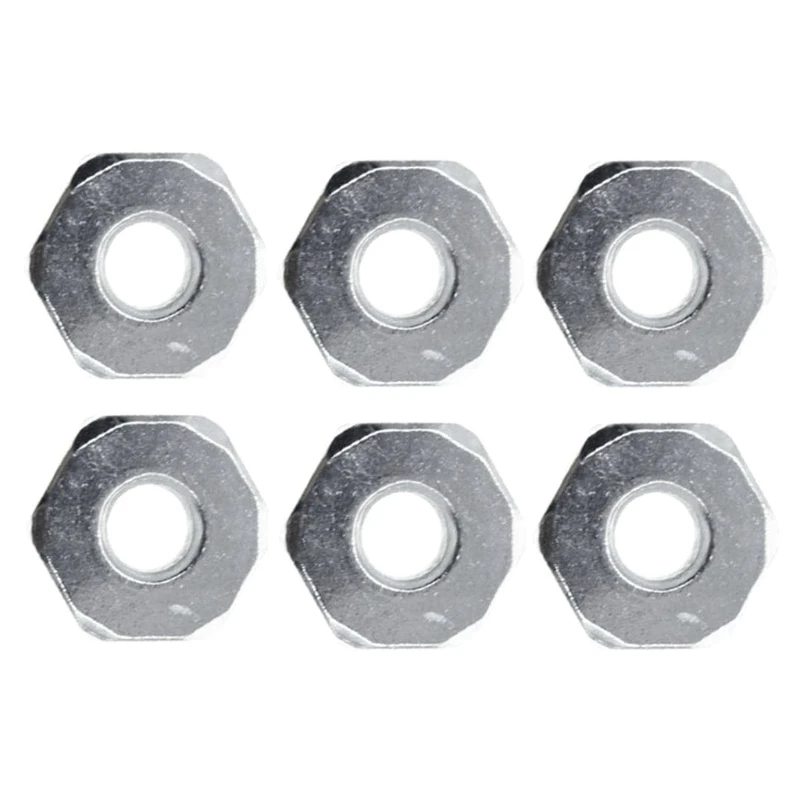 

Replacement Guide Bar Nut for MS360 MS380 MS381 MS390 MS440 Chainsaw Silver 6pcs Dropship