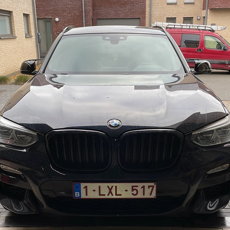 Для BMW X3 G01 X4 G02 X5 G05 X6 G06 X7 G07 2018 2019 2020 M стиль черный чехол для зеркала заднего вида X3M Look крышка зеркала заднего вида