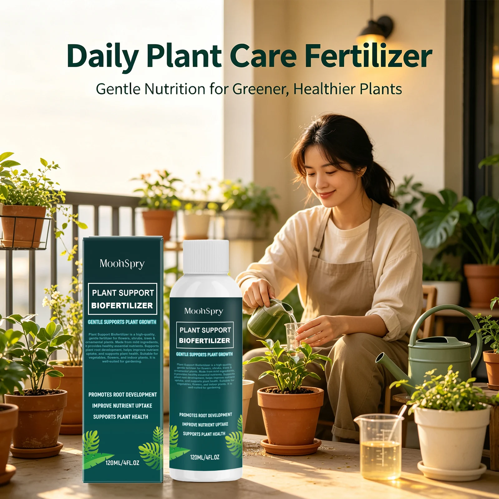 Plant Support Biofertilizer Promoting Roots Development Improving Nutrient Absorption Efficiency Concentrated Organic Fertilizer