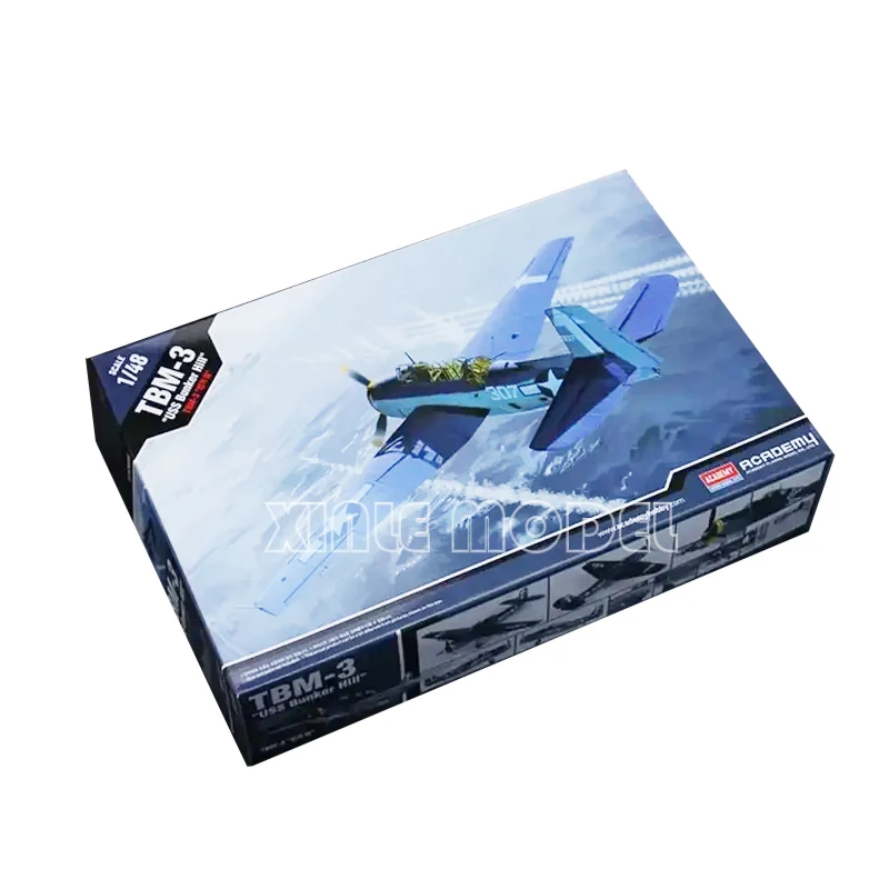 

Academy Scale Model Kit 1/48 12285 USS TBM-3 Avenger torpedo