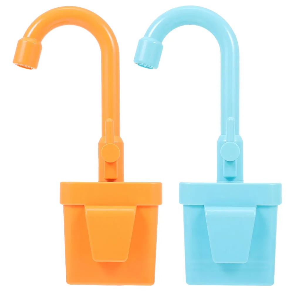 

2pcs Electric Dishwasher Toy Kids Sink Faucet Water Toys Pretend Play Realistic Safe Skills Interaction Outdoor Furniture