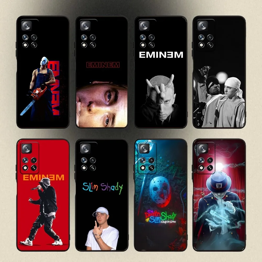 Rapper Eminem Slim Shady Phone Case For Samsung Galaxy A20,A21s,A22,A31,A32,A52,A53,A72,73,A80,A91 Soft Black Cover