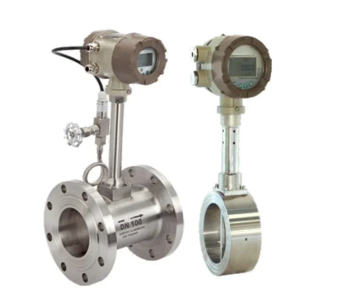 DN50 series standard flange steam measuring flowmeter 12V ± 10%