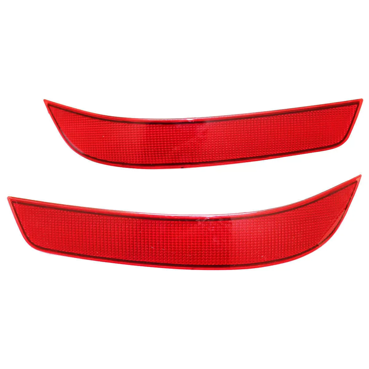 Rear Bumper Reflector Brake Light Cover Tail for Mercedes Benz GL-class X164 ML320 ML350 ML 2010-2013 1648200974 1648201074