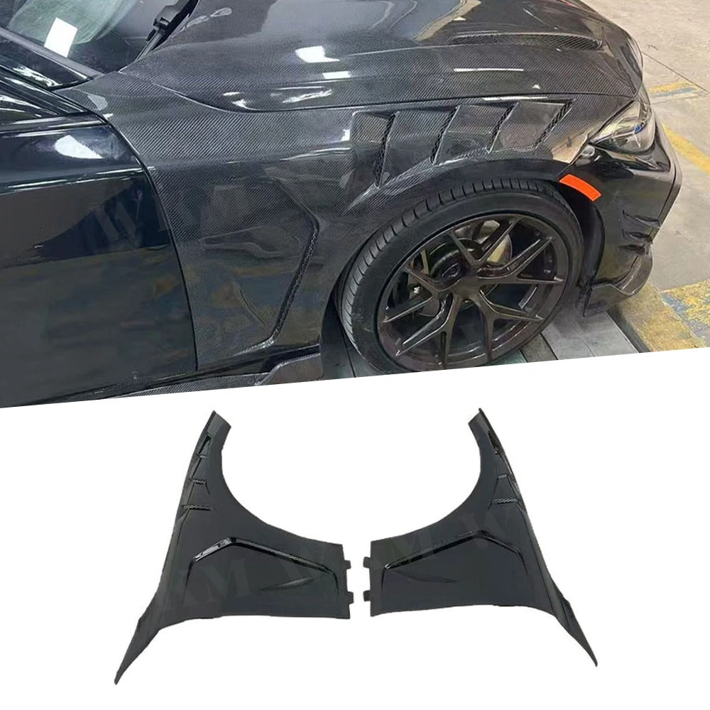 

Carbon Fiber Front Fender Cover Side Fender Exterior Accessories For BMW 4 Series G22 G23 2019-2024