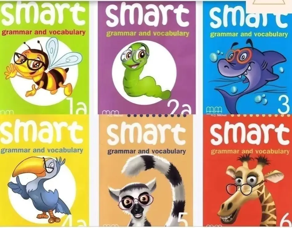 1 book Get Smart Grammar and Vocabulary English book for Primary School Students