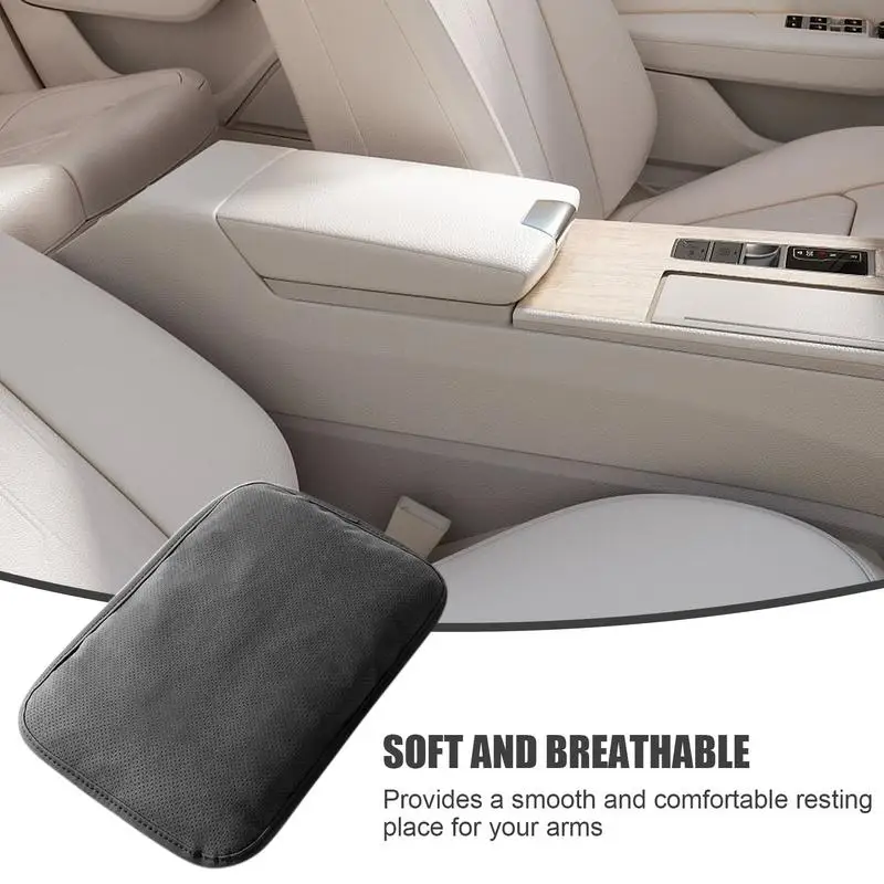 

Car Center Console Cushion Pad Car Armrest Padded Cushion Soft Versatile Auto Armrest Protector Vehicle Interior Box Accessories