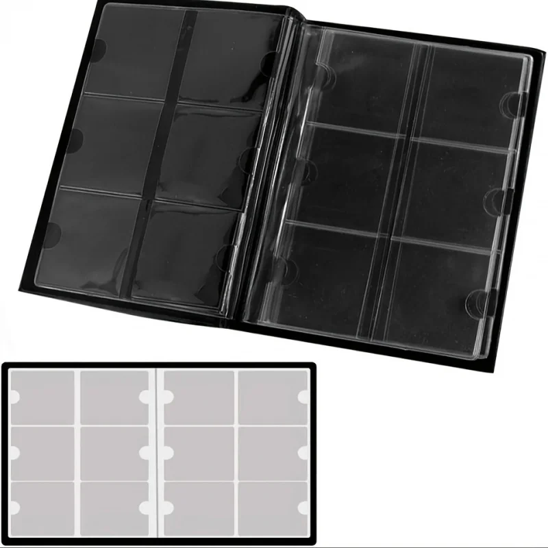 Coin Collection Album 60 Pockets for 2x2 Inch Coins, Money Organizer Storage Book for Commemorative Coin Holders & Boxes