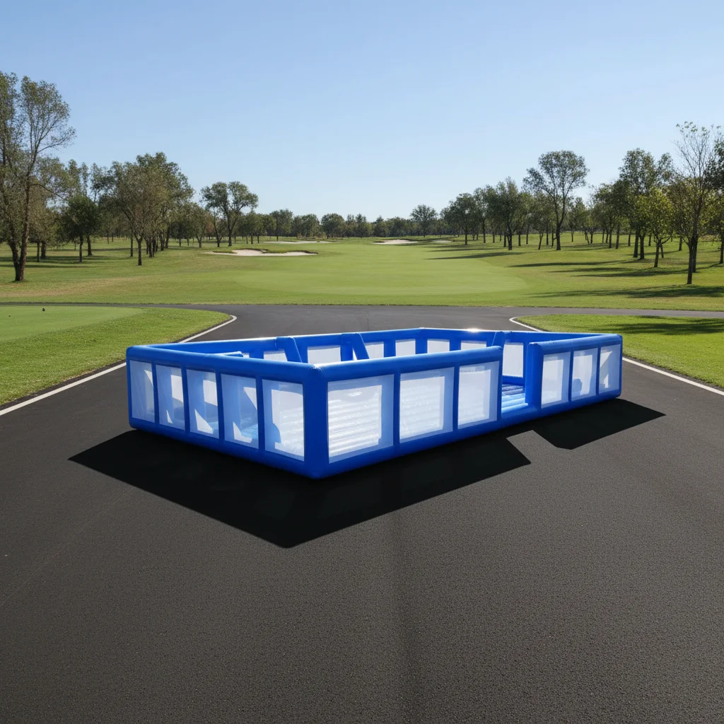Round inflatable pools, colored commercial custom ball pools of various design sizes