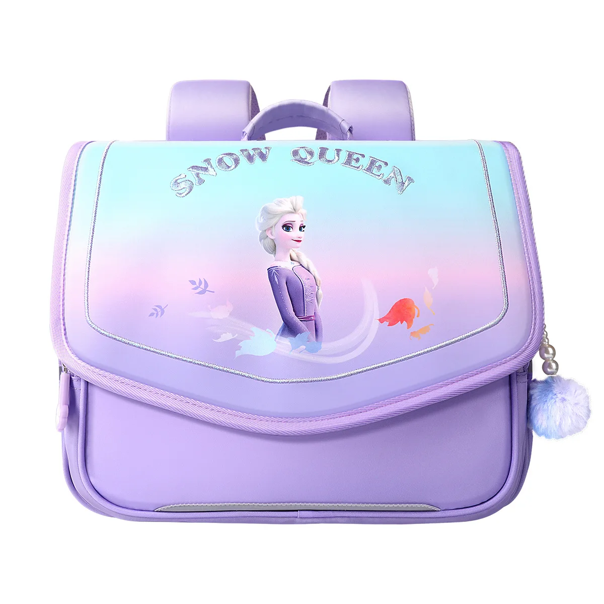 2022 Disney New Frozen School Bags For Girls Elsa Anna Primary Student Shoulder Orthopedic Backpack Grade 1-3 Kids Gifts Mochila