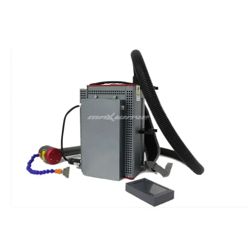 100W 200W Pulse Laser cleaning machine For Rust Paint Oil laser Paint Removal machine Portable backpack 9 modes