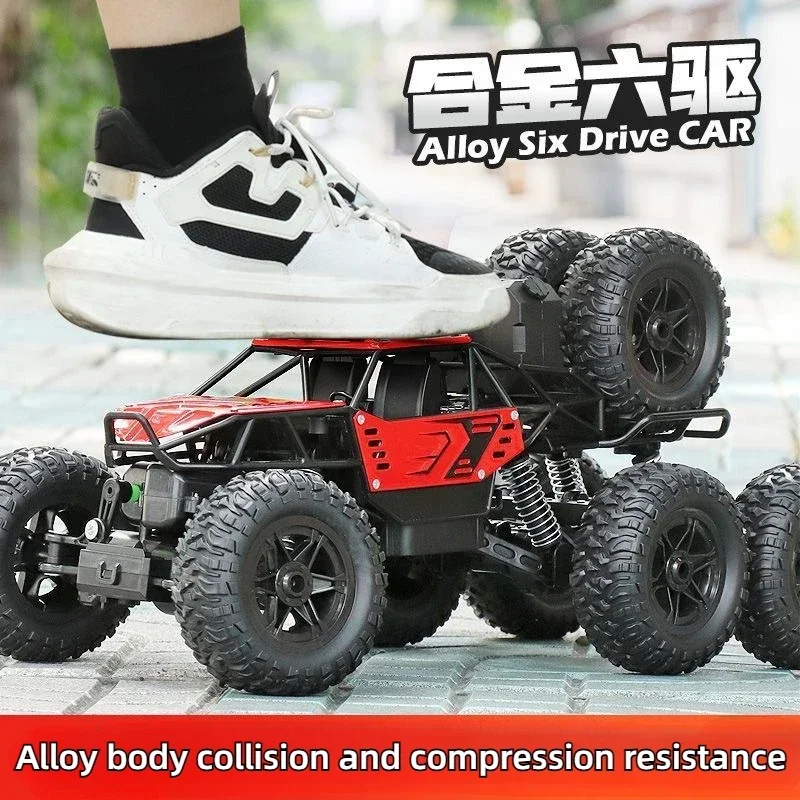 HD Camera RC Cars with Camera 4WD High Speed Off-road Vehicle APP Control RC Drift Car Alloy Body Boy Toys Metal Suspension Car