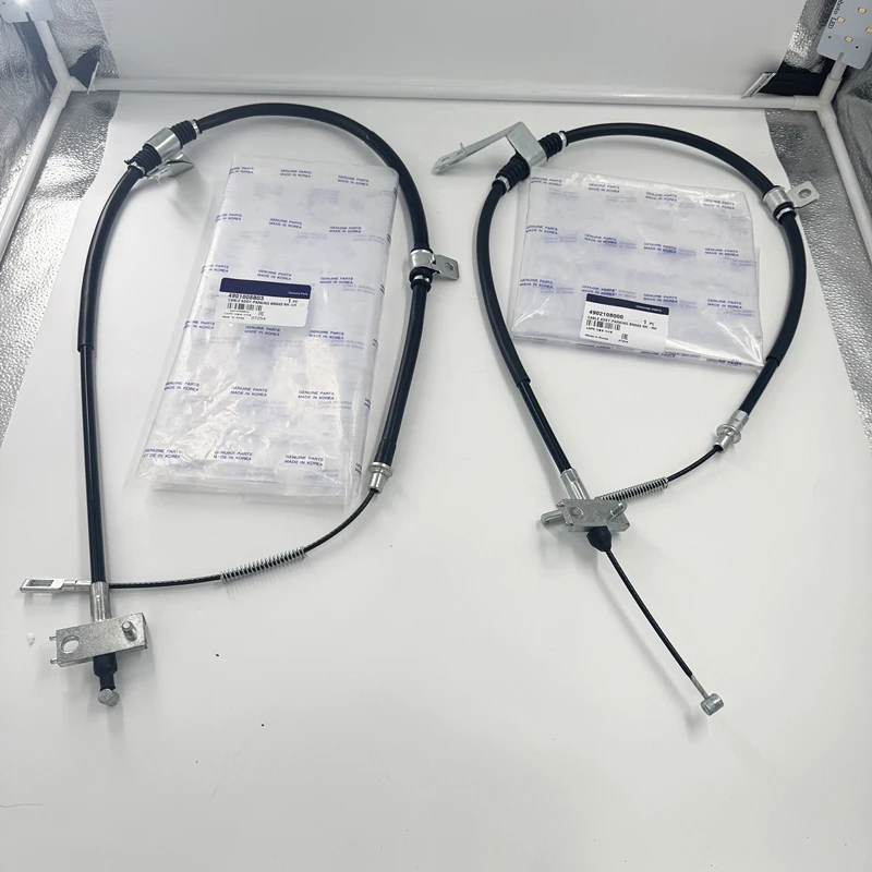 Rear Handbrake Cable Left Right LH RH 2PCS FOR Ssangyong Rexton W/5-LINK 2006+ OEM 4901008B03 4902108000