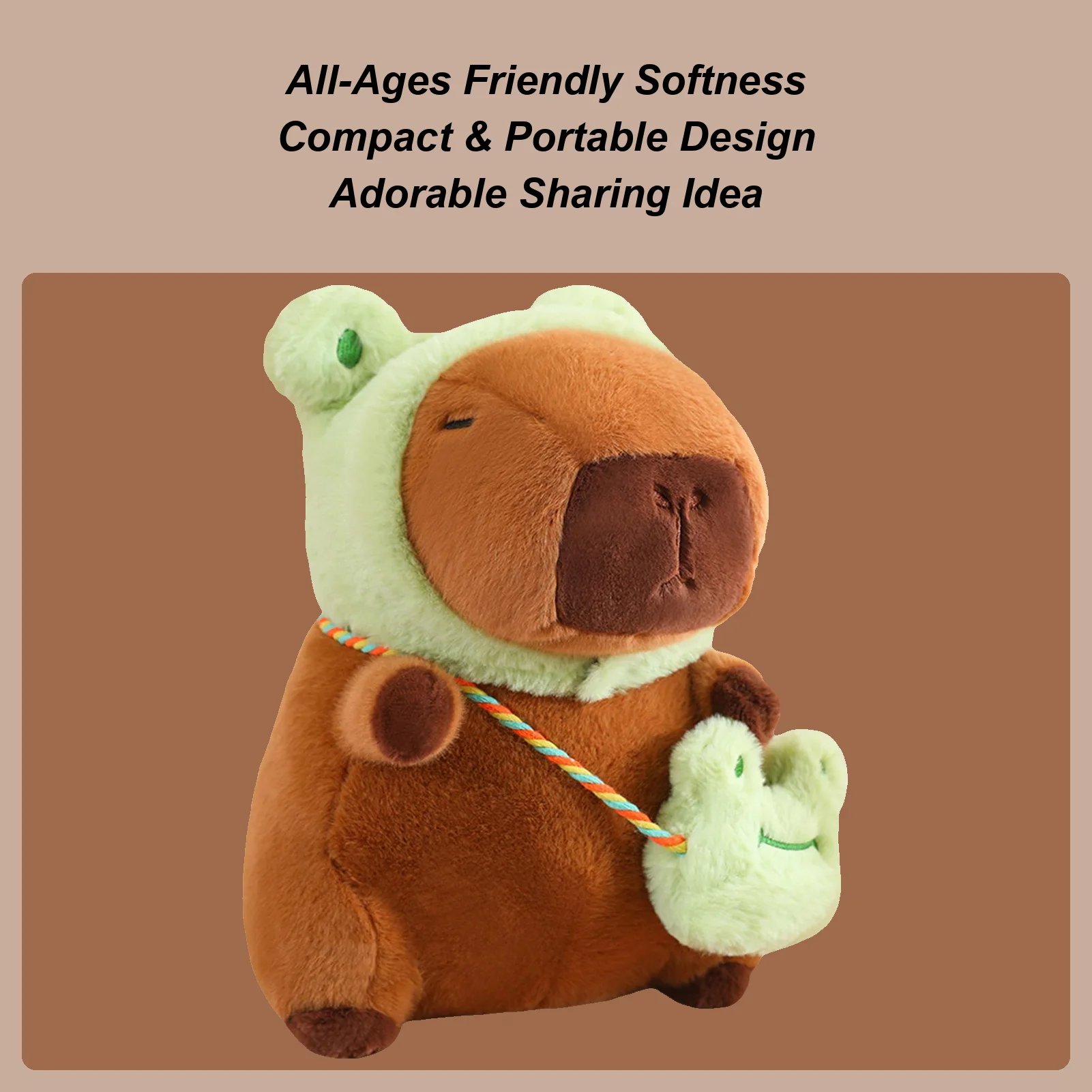 

Плюшевые животные, мягкий компаньон перед сном, чучело животного, фигурка капибары для мальчиков и девочек, сестры, классные материалы, подростковый диван-кровать, стол