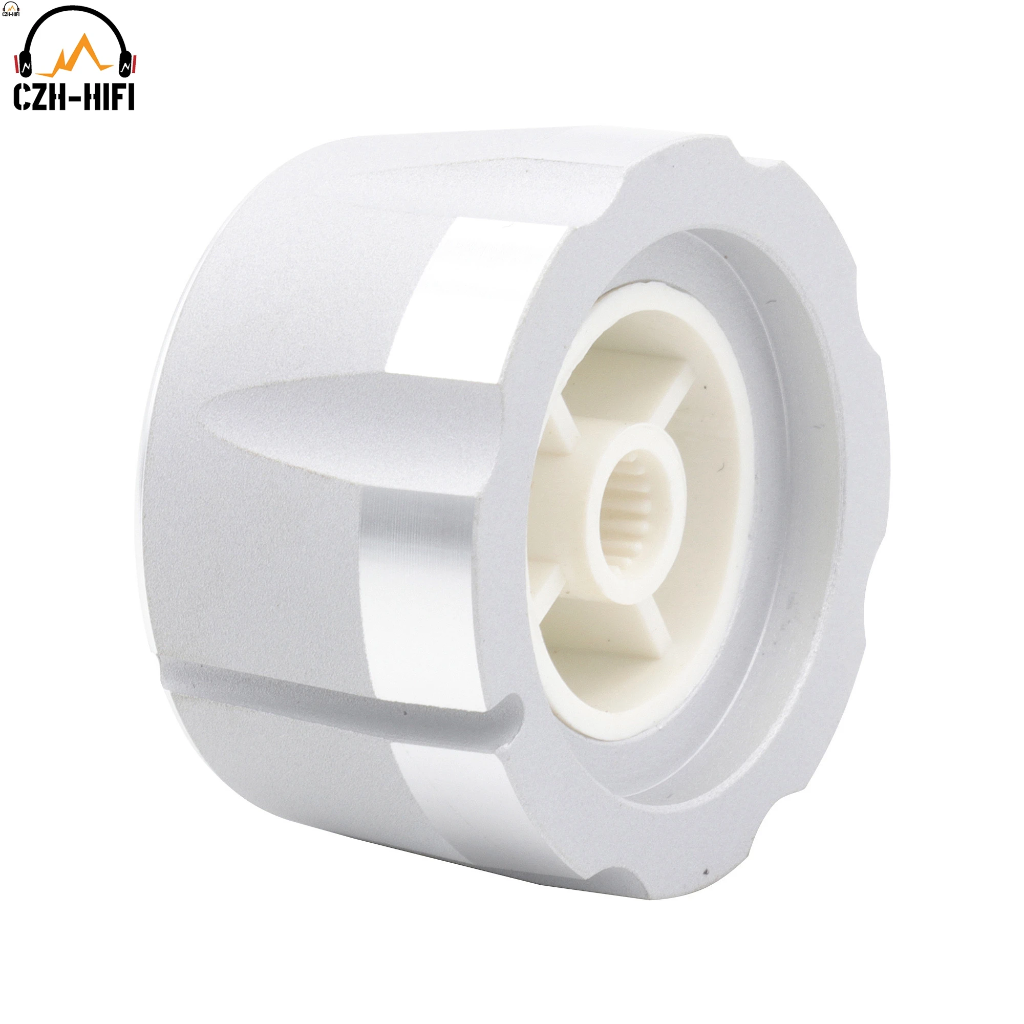 35mm 40mm solide Voll aluminium Zeiger knopf Knopf kappe für Gitarren verstärker Effekt Pedal Radio Subwoofer Dac Plattenspieler Lautsprecher Lautstärke – Detail 10