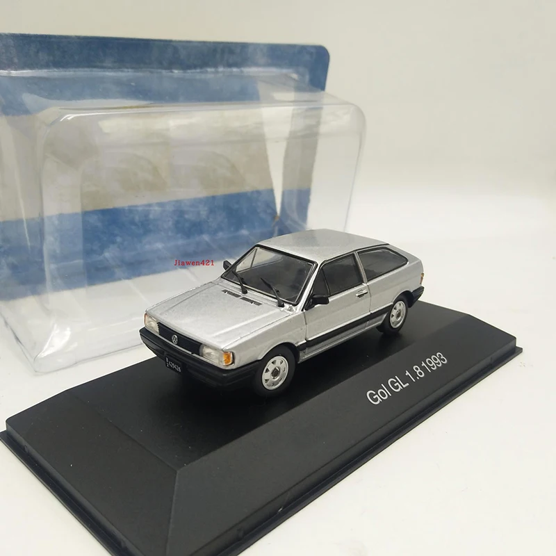 IXO Alloy 1:43 VW Gol GL1.8 1993/Apollo GLS 1990 Car Model Adult Classic Collection Static Display Ornament Gift Souvenir Spot