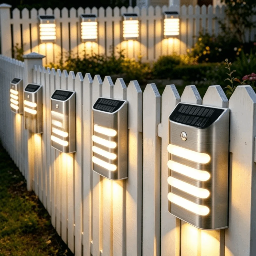 

Premium Stainless Steel Solar Wall Lamp Sturdiness Rust Resistance Motion Sensor Outdoor Light Wireless Solar Energy