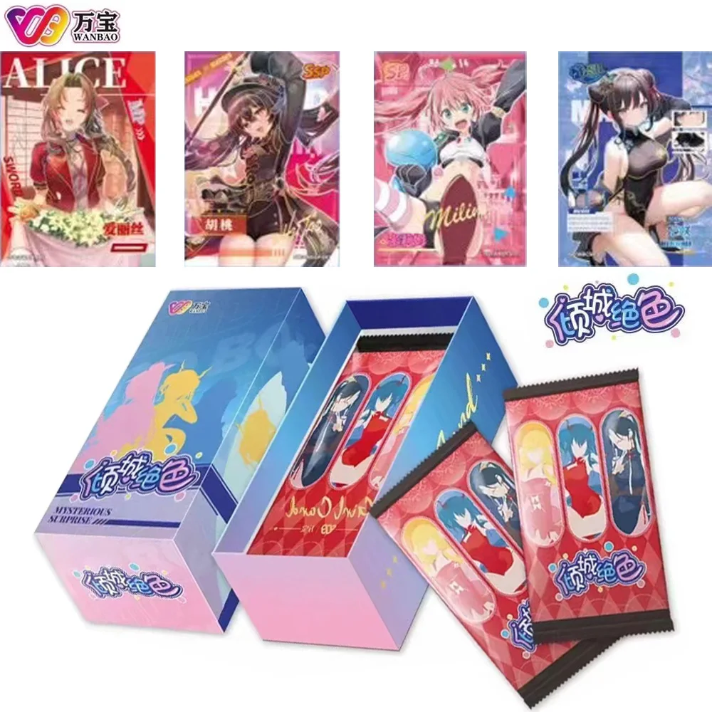 

Newest Mysterious Surprise Goddess Story Collection Card Popular Beautiful Waifu Booster Box CCG Doujin Toys Hobby Gift