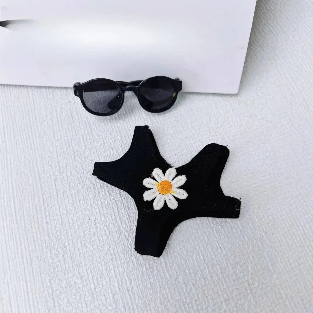 labubu kleding Zomer Daisy zwemkleding in verschillende kleuren en parelkettingen, modieus en trendy (geen poppen)