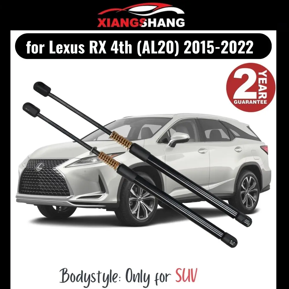 Auto Pop-Up Trunk Struts for Lexus RX 4th (AL20) RX200t RX300 RX350 RX450h Automatic Opening Gas Lift Supports with Springs Boot